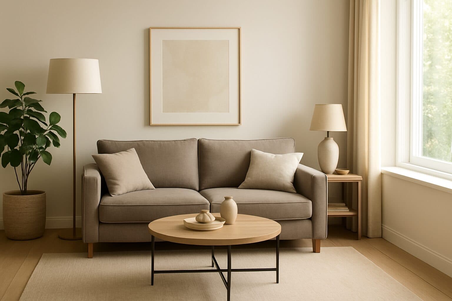 Elegant living room interior